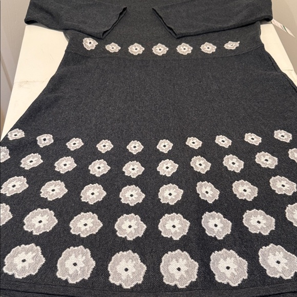 NWT Sweater Dress Cottage Core Curve Hugging, Hour Glass Modern Twee Slimming L - Picture 11 of 16